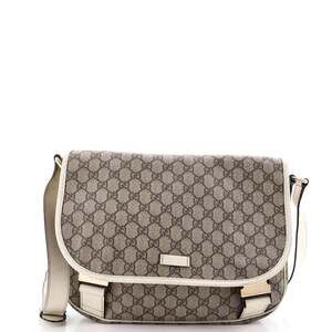 Gucci Double Buckle Messenger Bag Gg #238767G72B